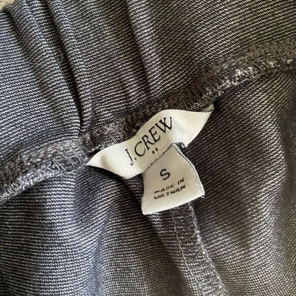 J. Crew Pants Pull On Gray Elastic Waist Pockets Womens Size Small - Picture 6 of 7